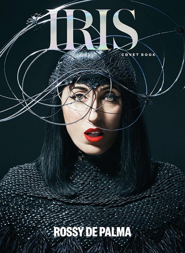 Rossy De Palma wears Victoria Hayes for iris covet book