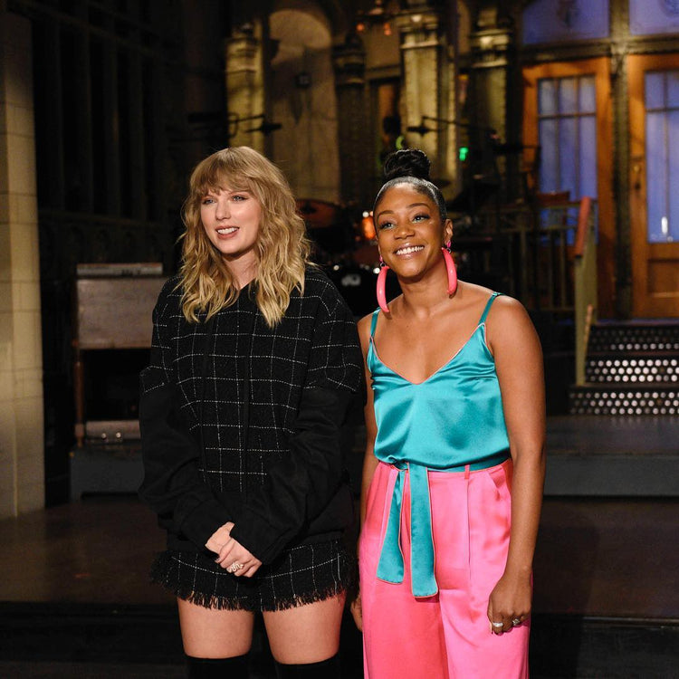 Tiffany Haddish wearing full Victoria Hayes SS18 look at SNL