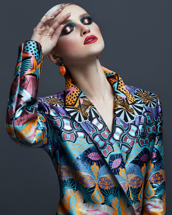 Victoria Hayes featured in LOfficiel Great Story Editorial