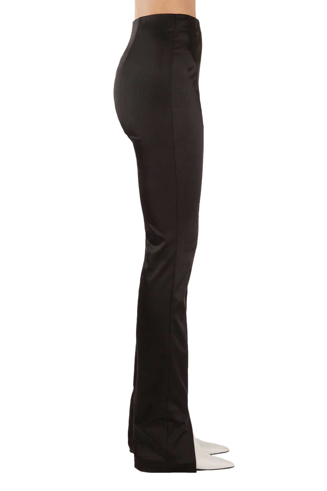 Victoria Women's Shiny Nylon High Waist Stretchy Tricot Skinny Short  Leggings, Black, LXL at  Women's Clothing store