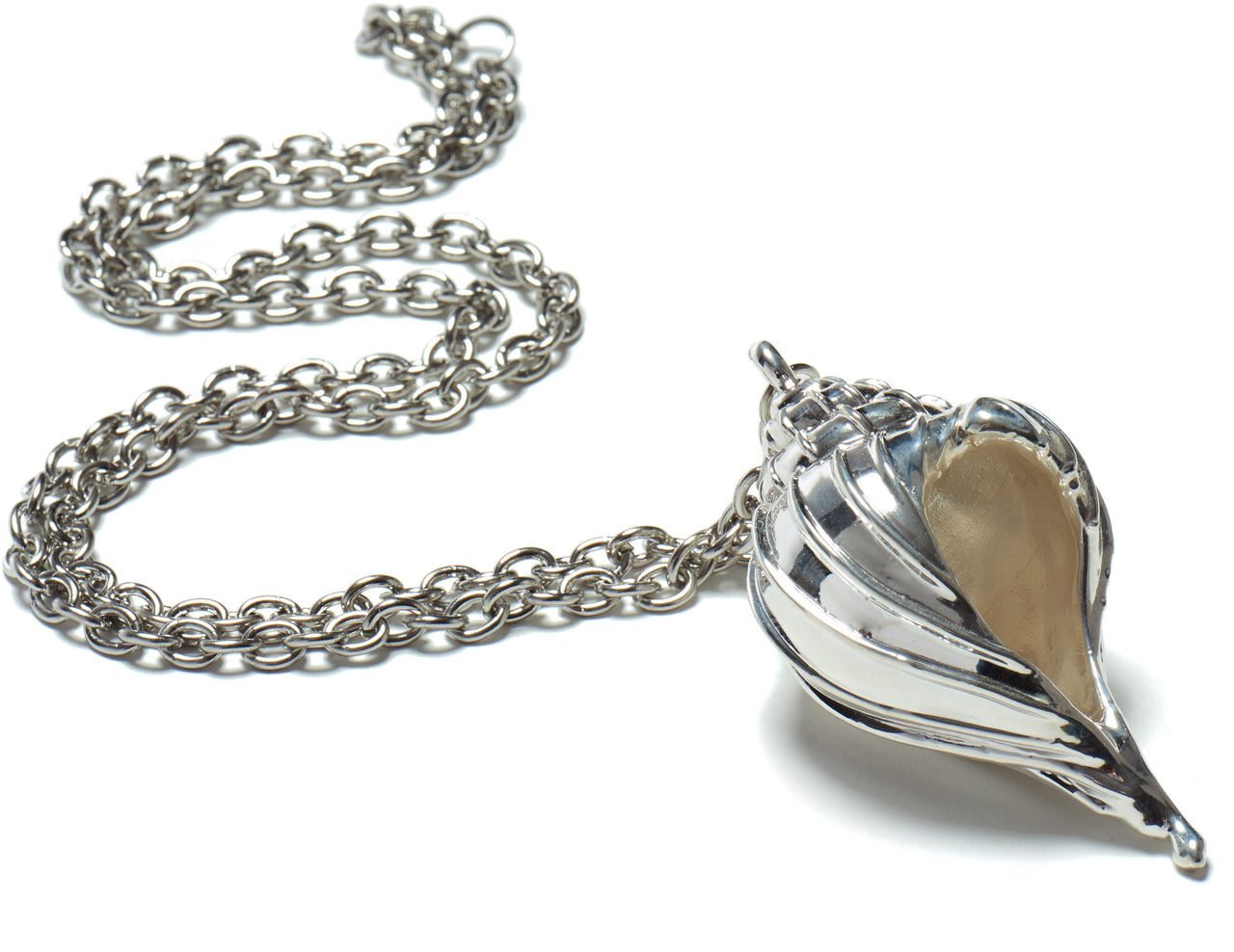 seashell necklace-Jewelry-Victoria Hayes-one size-silver-Victoria Hayes