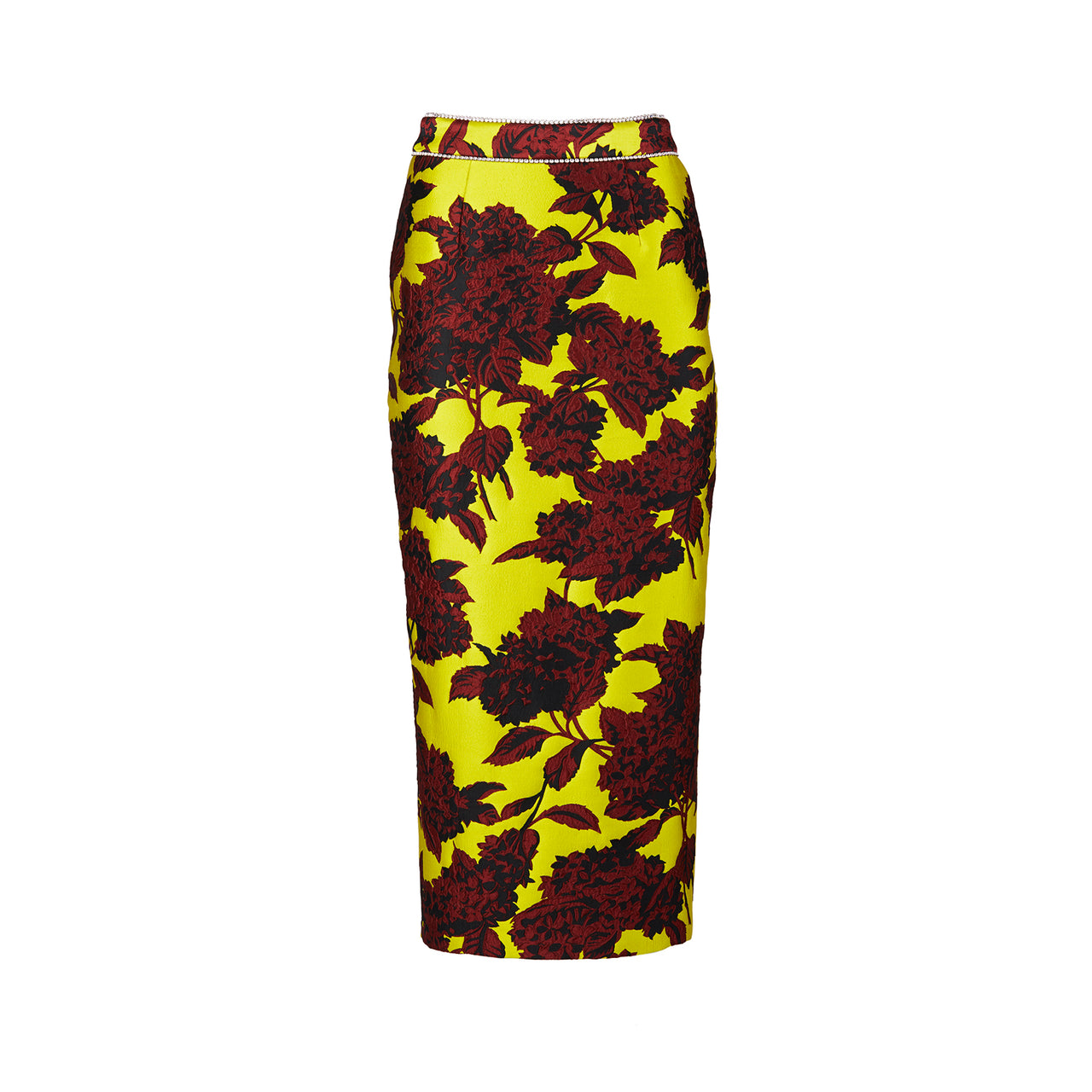Ominous Flower Pencil Skirt