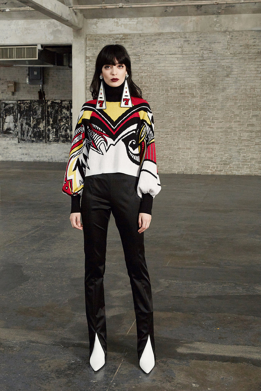 High Waist Slim Fit Pant