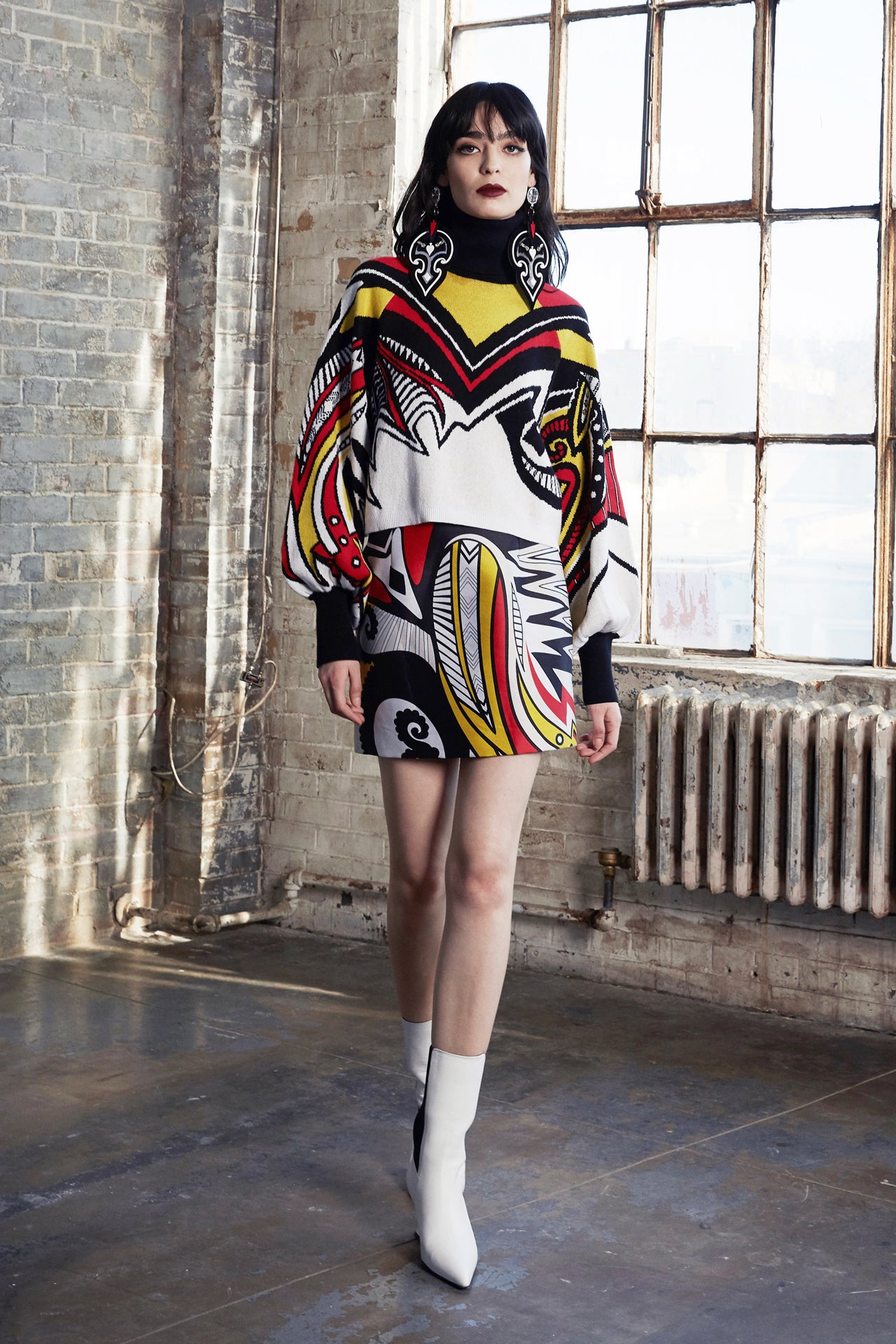 Inferno Jacquard Sweater