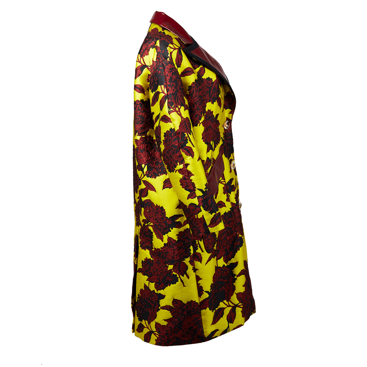 Ominous Flower Novelty Coat